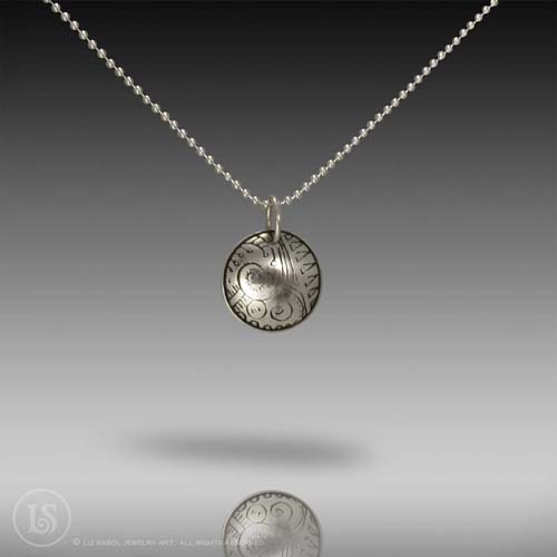 Origins Pendant, 999 Fine Silver